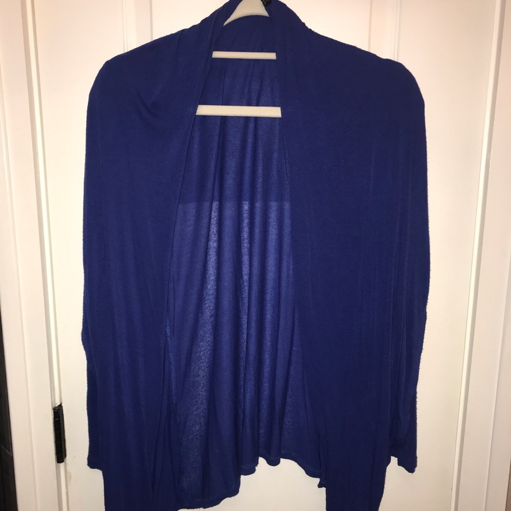 Blue Cardigan